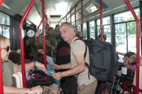 Harry dans le bus