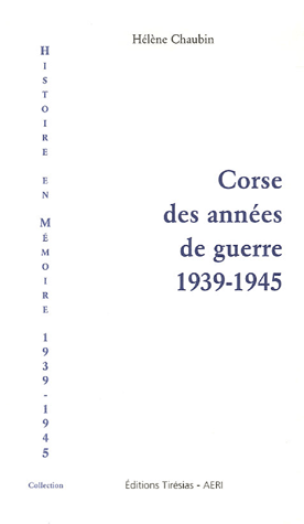 Corse des années de guerre 1939-1945 