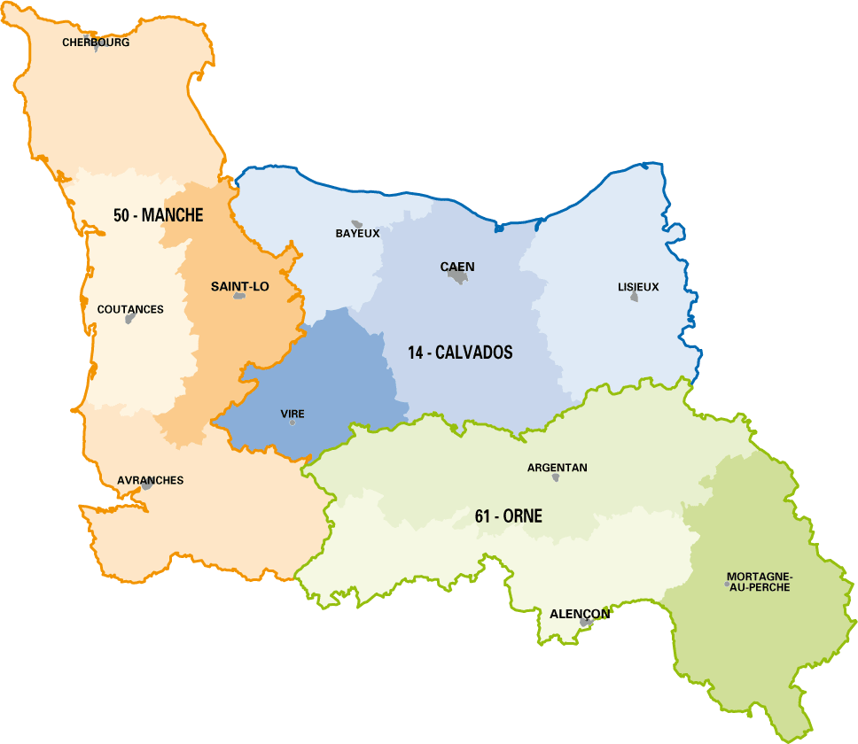Basse Normandie - région 25