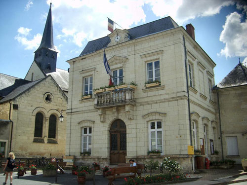Fontevraud-l-Abbaye en 1939-1945