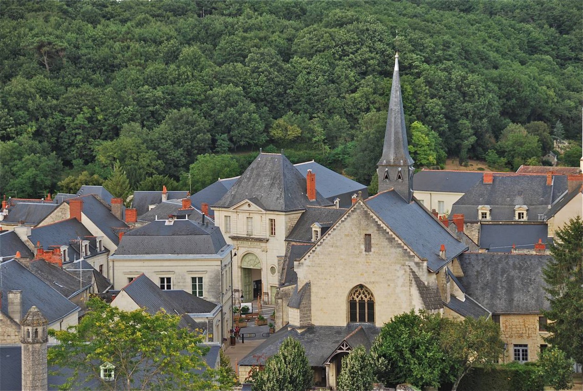 Fontevraud-l-Abbaye en 1939-1945
