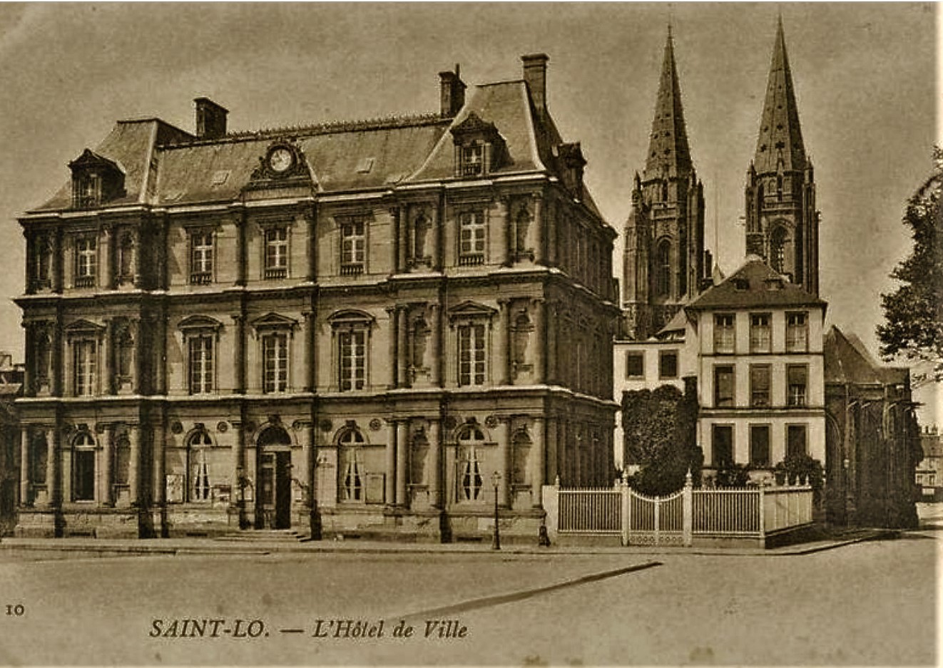 Saint-Lo en 1939-1945